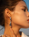 Stainless Steel Dangle Earrings