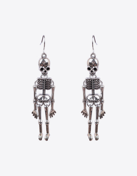 Skeleton Alloy Earrings