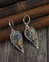 Natural Stone Dangle Earrings