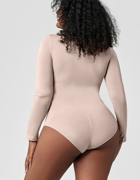 Long Sleeve Shaping Bodysuit