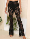 Lace High Waist Swim Pants