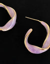 Alloy C-Hoop Earrings