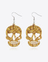 Acrylic Skull Drop Earrings