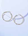 Alloy Hoop Earrings