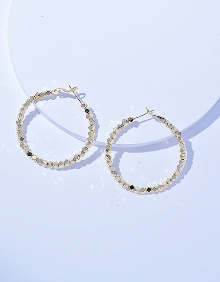 Alloy Hoop Earrings