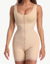 Full Size Zip-Up Lace Detail Shapewear