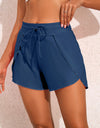 Drawstring Waist Swim Shorts