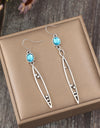 Alloy Rhinestone Asymmetric Earrings