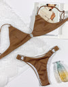 Plunge Spaghetti Strap Swim Set