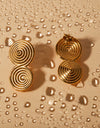 18K Gold-Plated Stainless Steel Earrings