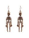 Skeleton Alloy Earrings