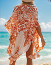 Lovelet Printed Open Front Cover-Up