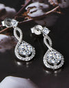 1 Carat Moissanite 925 Sterling Silver Earrings