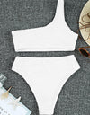 Single Shoulder Bikini Set