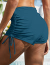 FAM-FAM Drawstring Mid-Rise Waist Swim Shorts