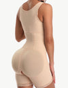 Full Size Zip-Up Lace Detail Shapewear