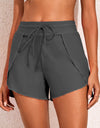 Drawstring Waist Swim Shorts