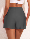 Drawstring Waist Swim Shorts