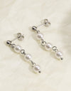 Stainless Steel Freshwater Pearl Earrings