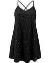 Sequin V-Neck Mini Cami Dress