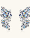 925 Sterling Silver Moissanite Stud Earrings