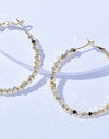 Alloy Hoop Earrings