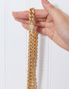 Brass Curb Chain Necklace