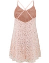 Sequin V-Neck Mini Cami Dress