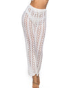 Cutout Drawstring High Waist Swim Pants