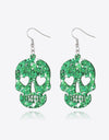 Acrylic Skull Drop Earrings