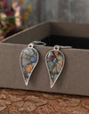 Natural Stone Dangle Earrings