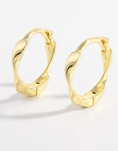 925 Sterling Silver Hoop Earrings