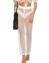 Cutout High Waist Swim Pants