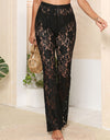 Lace High Waist Swim Pants