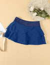 Elastic Waist Swim Skirt