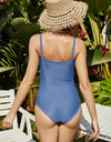 Square Neck One-Piece Swimwear