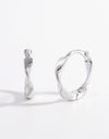 925 Sterling Silver Hoop Earrings