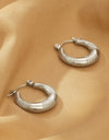 Titanium Steel Hoop Earrings