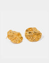 18K Gold-Plated Stud Earrings