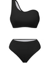 Single Shoulder Bikini Set