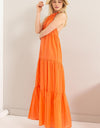 HYFVE Halter Neck Cover Up Maxi Dress