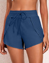 Drawstring Waist Swim Shorts