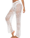 Cutout Straight Swim Pants