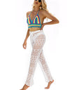 Cutout Straight Swim Pants