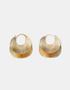 18K Gold-Plated Spiral Earrings