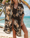 Lovelet Printed Open Front Cover-Up