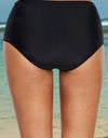 Plus Size Lace Detail Low Waist Swim Brief