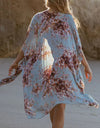 Lovelet Printed Open Front Cover-Up