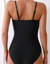 Cutout Spaghetti Strap One-Piece Swimwear