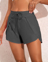 Drawstring Waist Swim Shorts